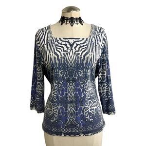 Y2k Animal Print Rhinestone Geometric Grunge Square Neckline Mcbling Top